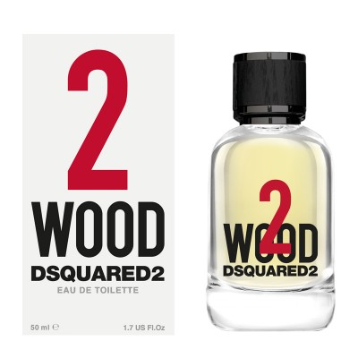 Dsquared2 2 Wood Unisex Eau De Toilette Spray 50ml