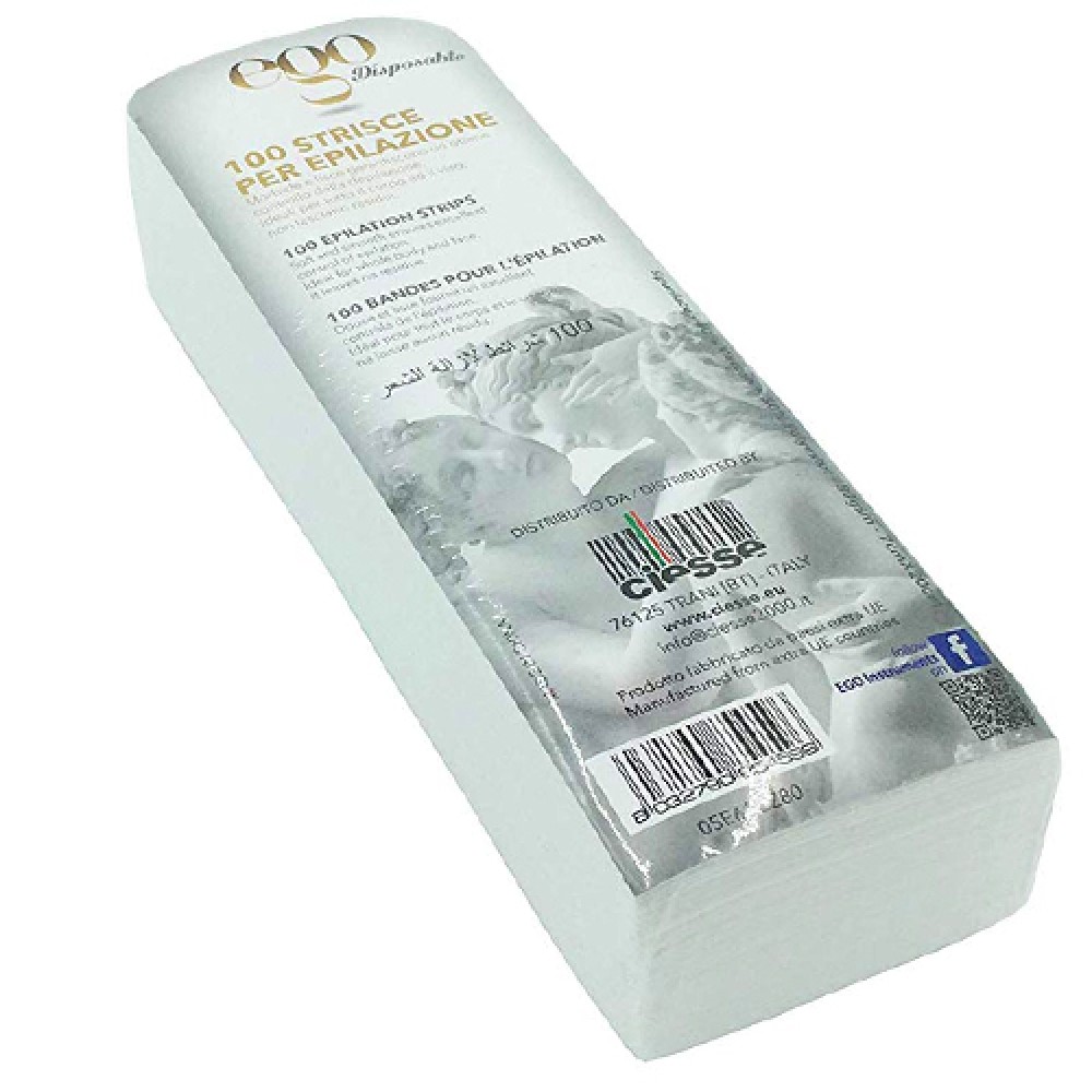 Ego Epilation Strips Ταινίες για Αποτρίχωση 100τμχ BODY CARE