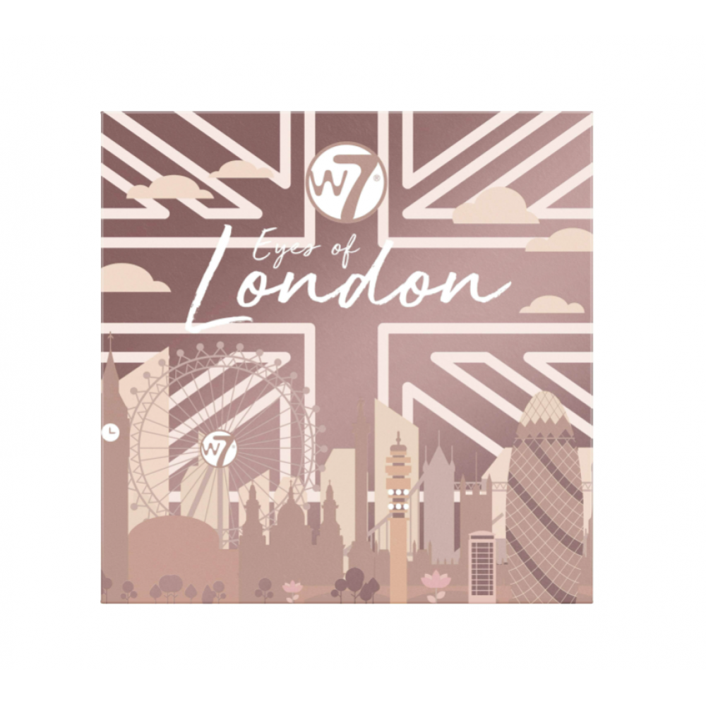W7 Eyes of London Eyeshadow Palette Μακιγιάζ