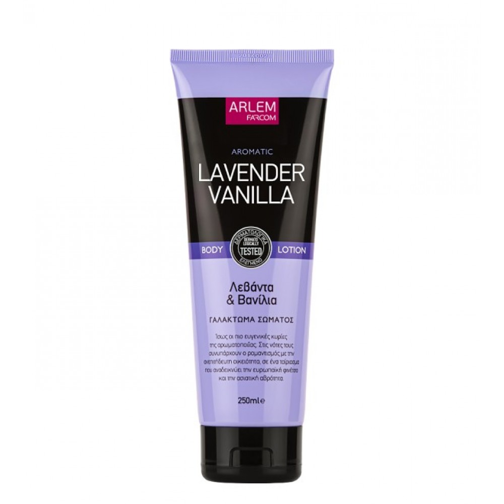 Farcom Arlem Γαλάκτωμα Σώματος Λεβάντα και Βανίλια 250ml BODY CARE
