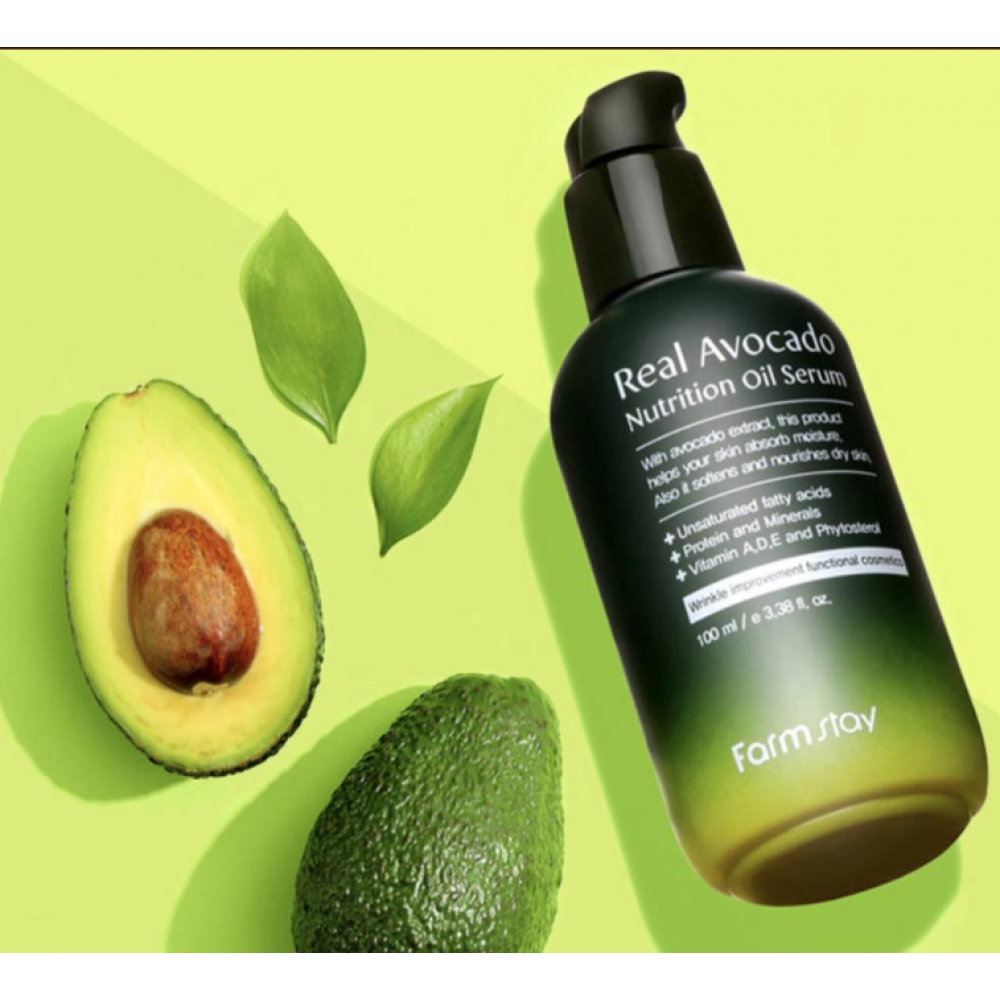Farmstay Real Avocado Nutrition Oil Serum 100ml SKINCARE