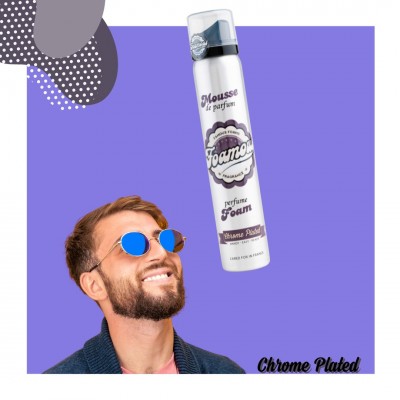 Foamous Chrome Plated Men Mousse De Parfum 100ml