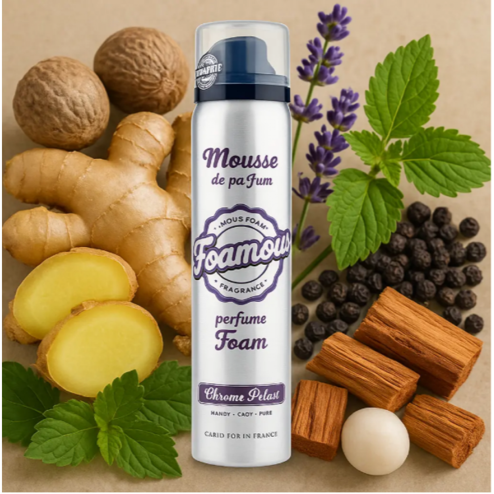 Foamous Chrome Plated Men Mousse De Parfum 100ml PERFUMES