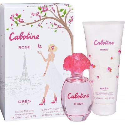 Gres Cabotine Rose Women Gift Set Eau De Toilette Spray 100ml