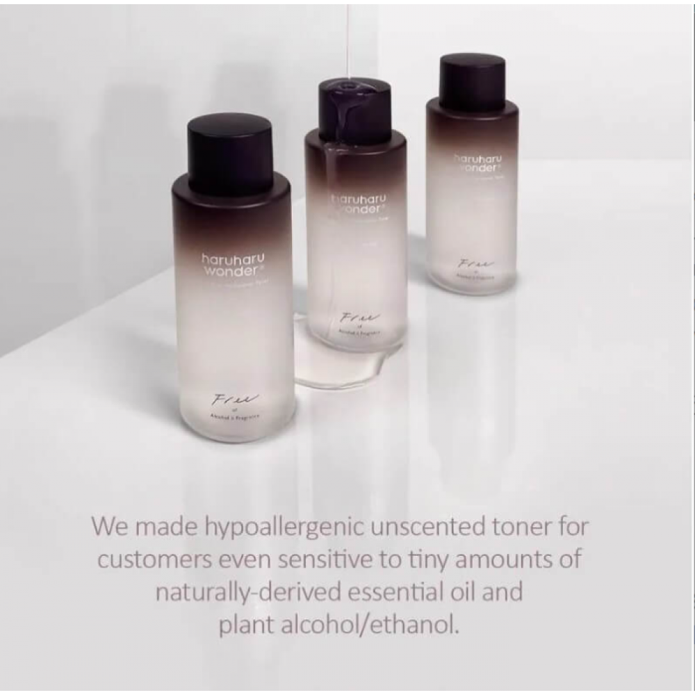 Haruharu Wonder Black Rice Hyaluronic Toner For Sensitive Skin 150ml SKINCARE