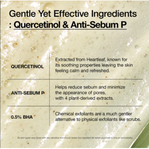 Anua Heartleaf and BHA Quercetinol Pore Deep Cleansing Foam 150ml SKINCARE