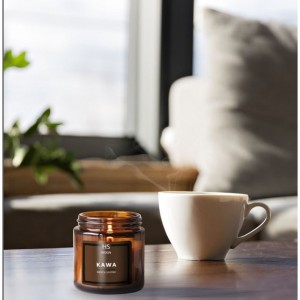 HiSkin Home Αρωματικό Κερί Καφέ 120g ΣΠΙΤΙ