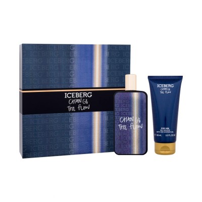 Iceberg Change The Flow Men Gift Set Eau De Toilette Spray 100ml and Shower Gel 100ml