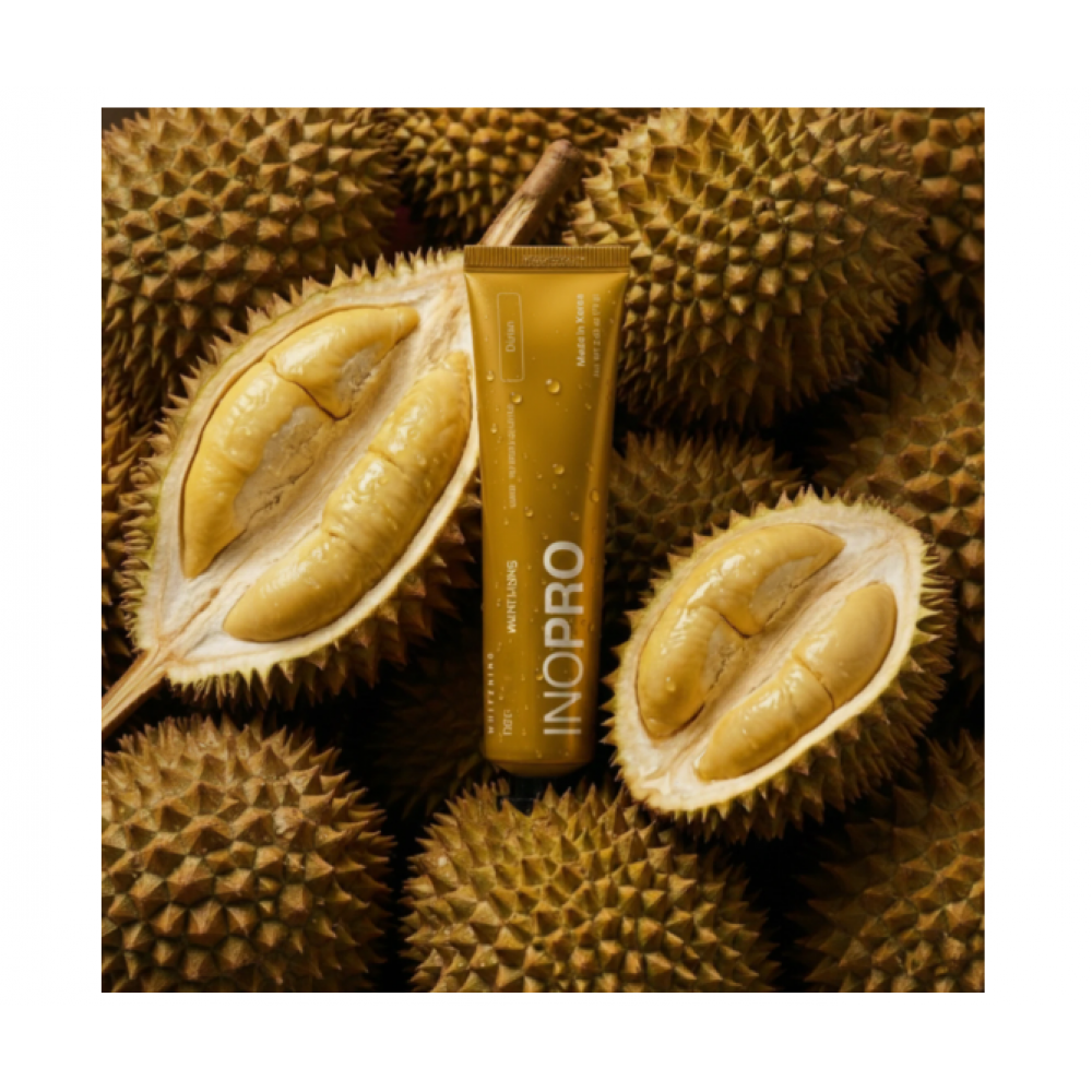 Inopro Whitening Probiotic Toothpaste with Nano Hydroxyapatite, No Fluoride, Durian 75g BODY CARE