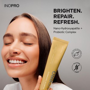 Inopro Whitening Probiotic Toothpaste with Nano Hydroxyapatite, No Fluoride, Durian 75g BODY CARE