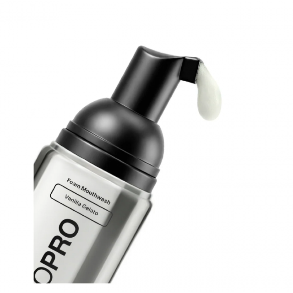Inopro Foam Mouthwash with Hyaluronic Acid και Vitamin C Vanilla Gelato 60ml BODY CARE