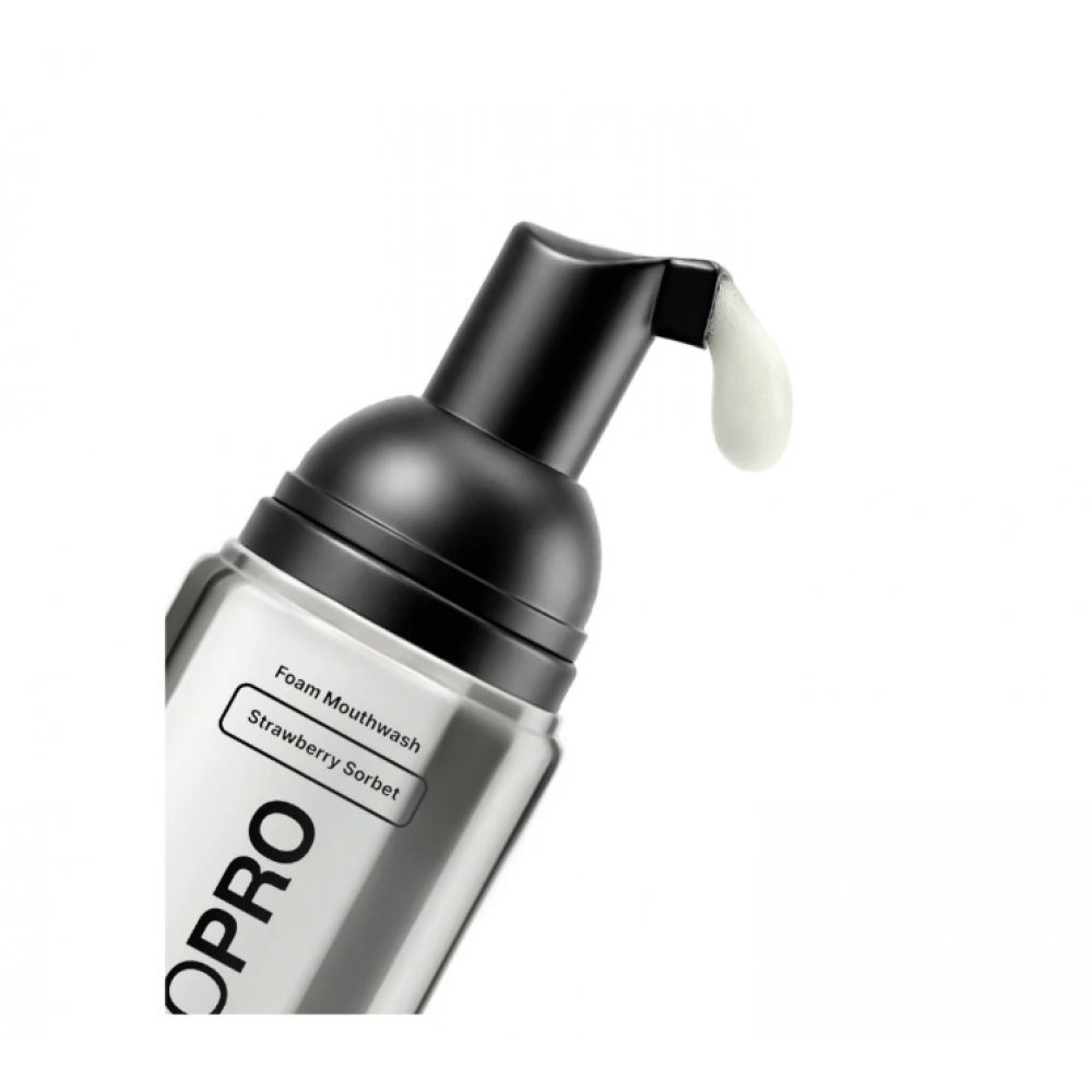 Inopro Foam Mouthwash with Hyaluronic Acid και Vitamin C, Strawberry Sorbet 60ml BODY CARE