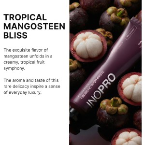 Inopro Whitening Probiotic Toothpaste with Nano Hydroxyapatite, No Fluoride, Mangosteen, 75g BODY CARE