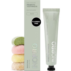 Inopro Whitening Probiotic Toothpaste with Nano Hydroxyapatite, No Fluoride, Mochi, 75g BODY CARE