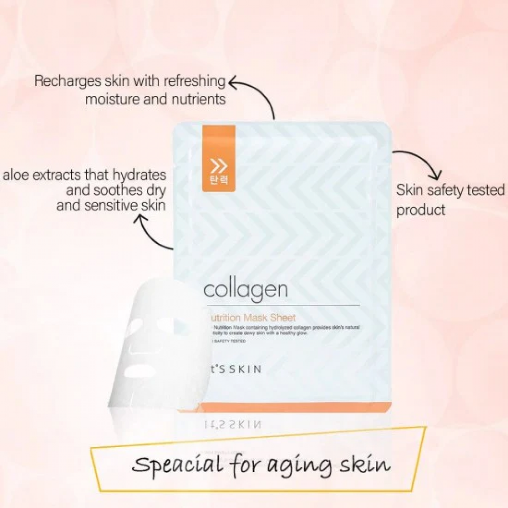 It's Skin Collagen Nutrition Sheet Mask 17 ml SKINCARE