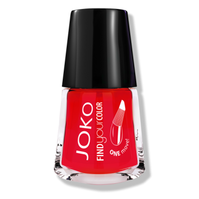 Joko Find Your Color Nail Polish No 112 Red Allert (10ml)