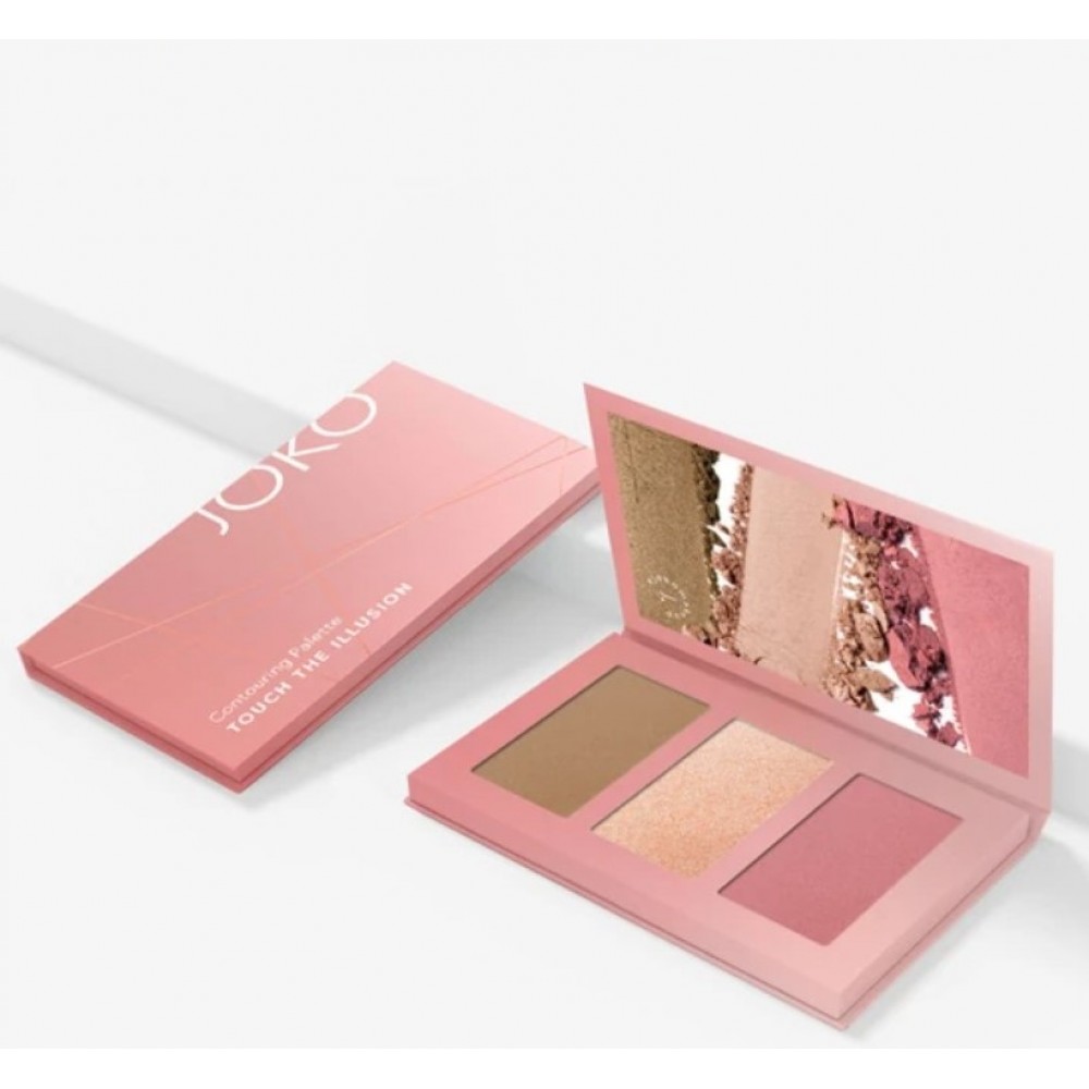 Joko Touch The Illusion Contouring Palette No 01 Pink (10.5g)  MAKEUP
