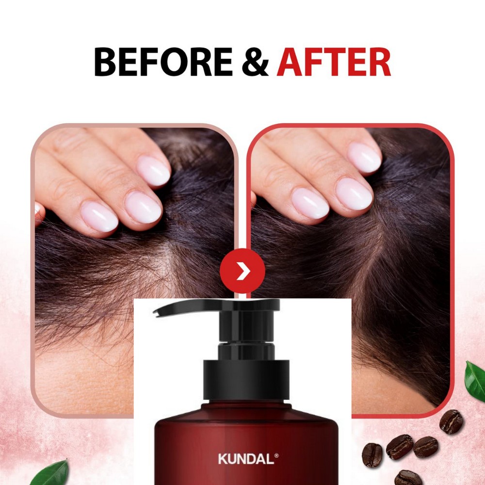 Kundal Caffeine Shampoo Cherry Blossom 500ml HAIR CARE 