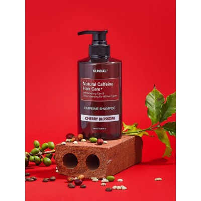 Kundal Caffeine Shampoo Cherry Blossom 500ml