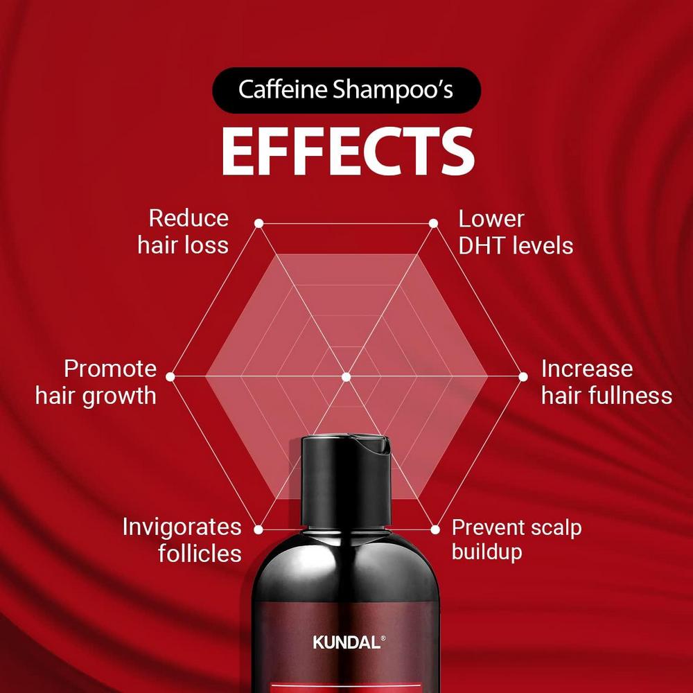 Kundal Caffeine Shampoo Cherry Blossom 500ml HAIR CARE 