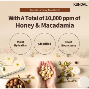 Kundal Honey and Macadamia Nature Shampoo Amber Vanilla 500ml HAIR CARE 
