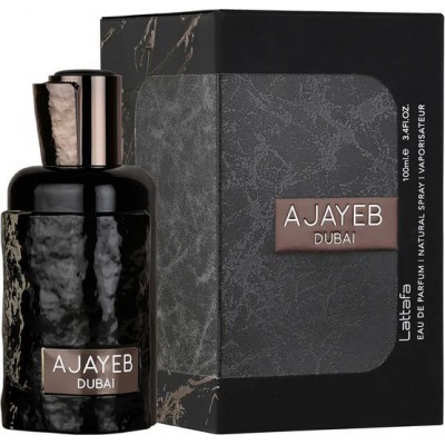 Lattafa Ajayeb Dubai Unisex Eau De Parfum Spray 100ml Φρουτώδες Gourmand Ξυλώδες