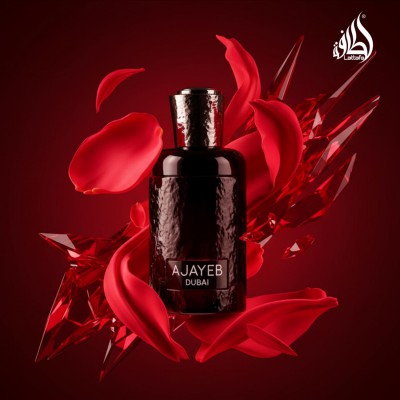 Lattafa Ajayeb Dubai Unisex Eau De Parfum Spray 100ml Φρουτώδες Gourmand Ξυλώδες