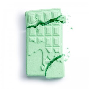 I Heart Revolution Chocolate Bar Bath Fizzer Mint άλατα μπάνιου με αρωμα μέντας  BODY CARE