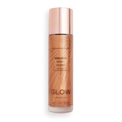 Makeup Revolution Glow Molten Body Bronze Liquid Illuminator  100ml