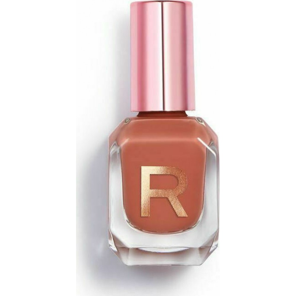 Makeup Revolution High Gloss Nail Polish Caramel Προϊόντα Νυχιών 