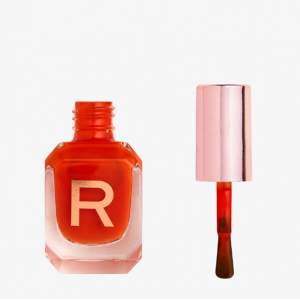 Makeup Revolution High Gloss Nail Polish Mango Orange Προϊόντα Νυχιών 