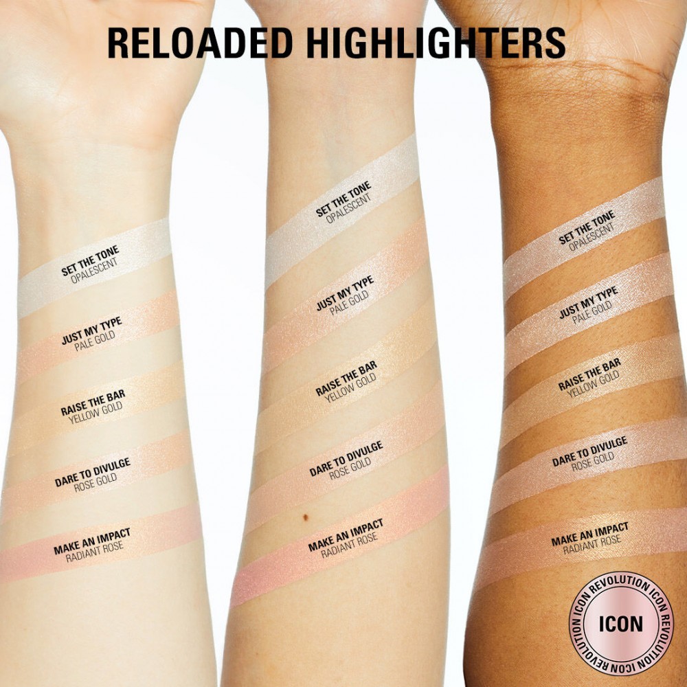 Makeup Revolution Reloaded Highlighter Make an Impact Μακιγιάζ