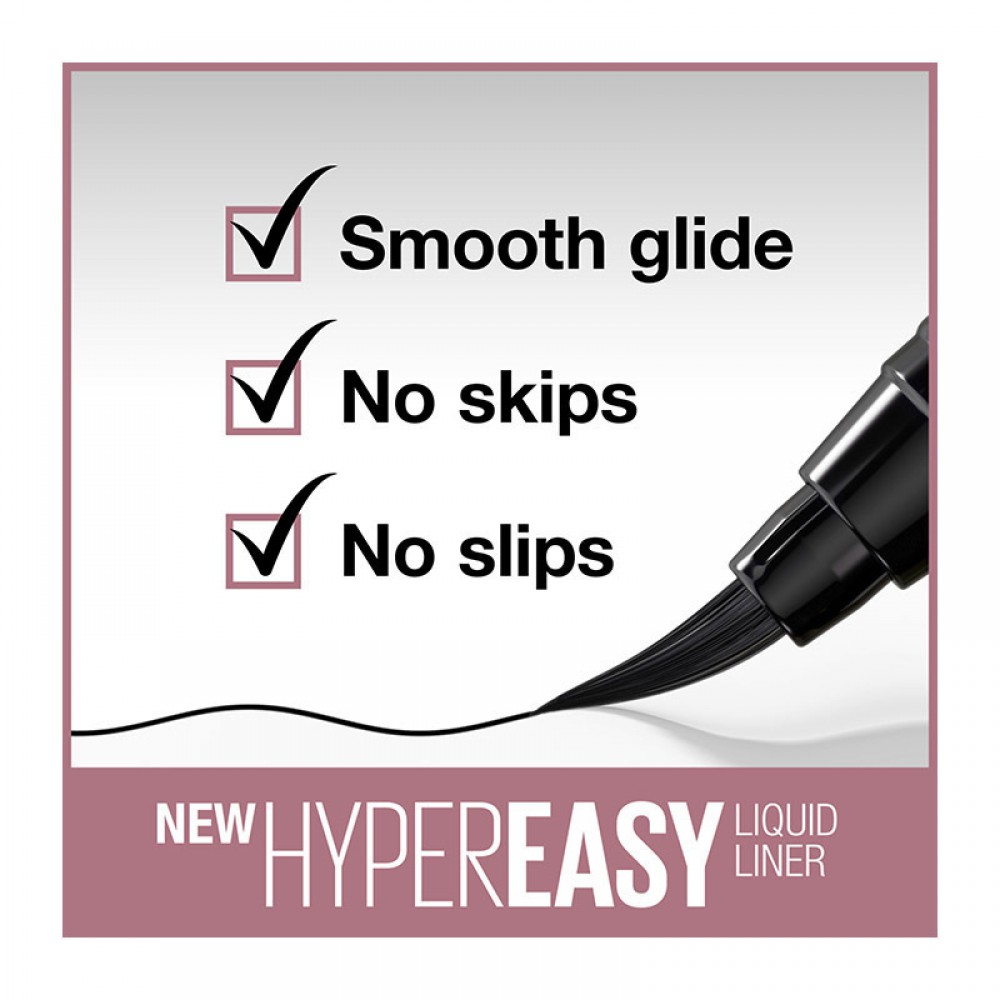 Maybelline Hyper Easy Liquid Eyeliner Pitch Brown 810 MAKEUP