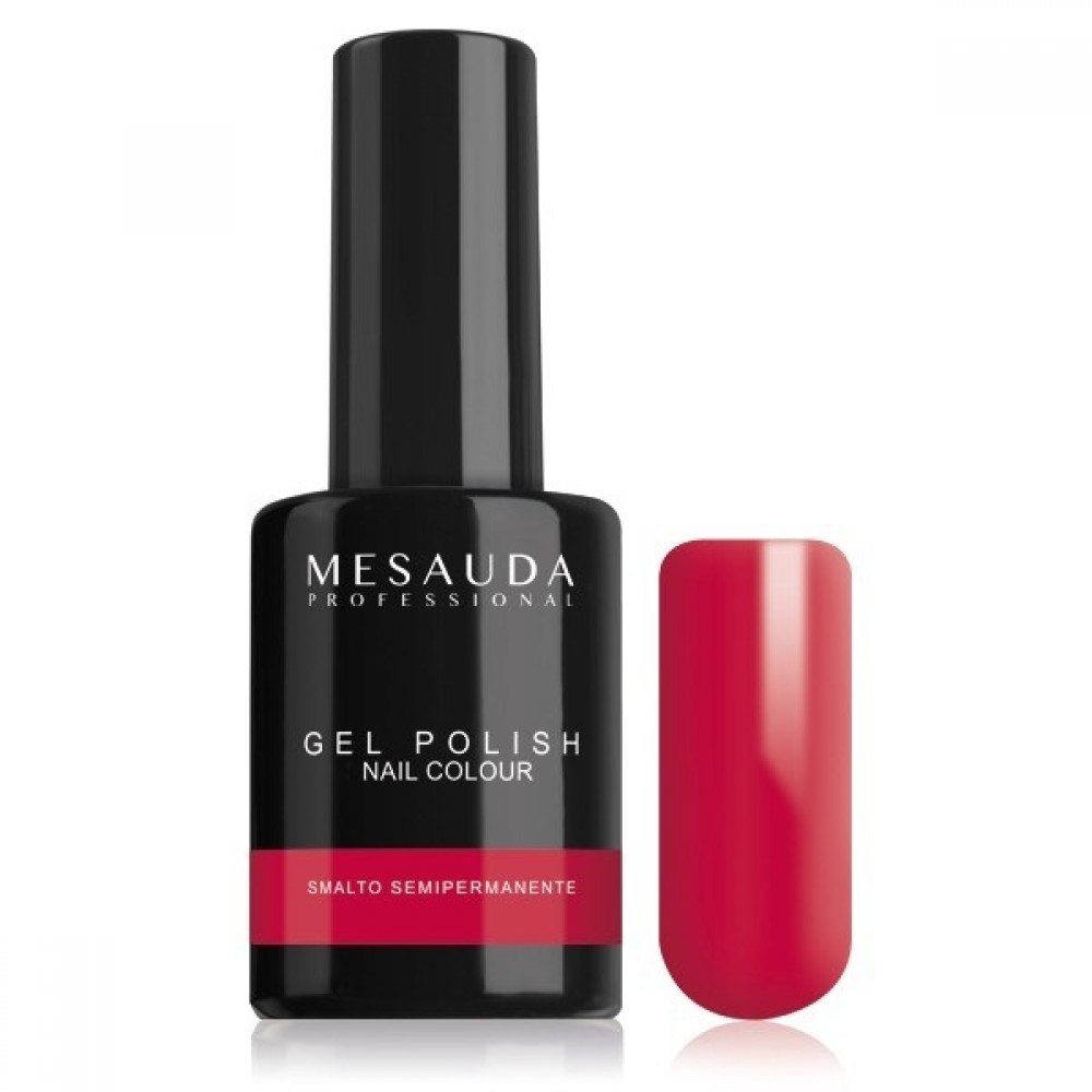 Mesauda Professional Gel Polish Nail Colour Semi-Permanent Nail Lacquer - Pure red 55 Ημιμόνιμα Βερνίκια