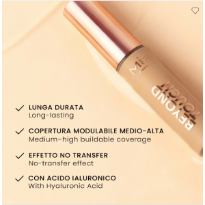 Mia Cosmetics Beyond Touch Concealer 022 Chantilly 13ml MAKEUP