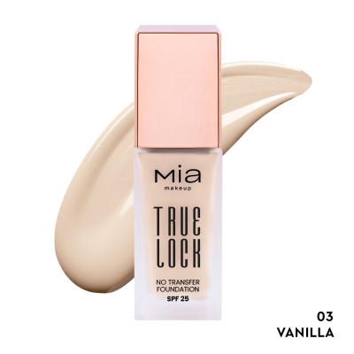 Mia Cosmetics True Lock No Transfer Foundation 03-Vanilla