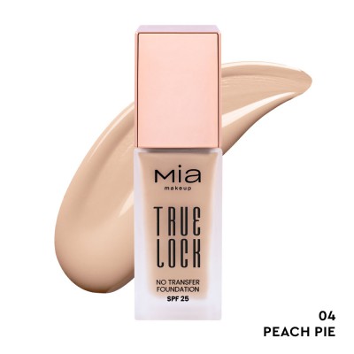 Mia Cosmetics True Lock No Transfer Foundation 04-Peach Pie