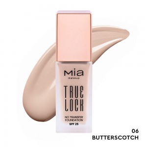 Mia Cosmetics True Lock No Transfer Foundation 06-Butterscotch MAKEUP
