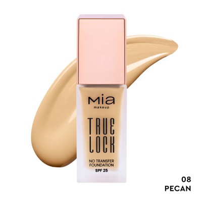 Mia Cosmetics True Lock No Transfer Foundation 08-Pecan