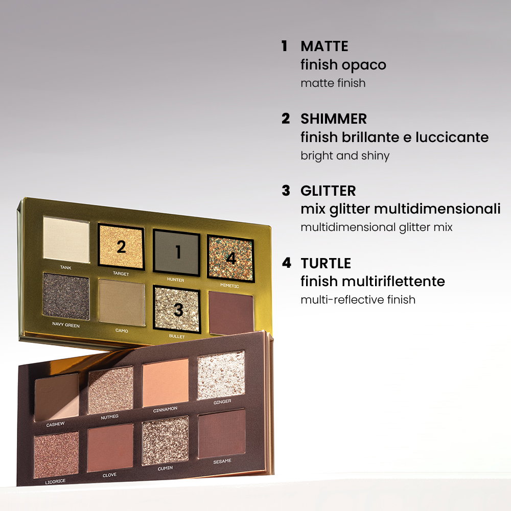 Mia Eye Palette Army Green 11,8gr MAKEUP