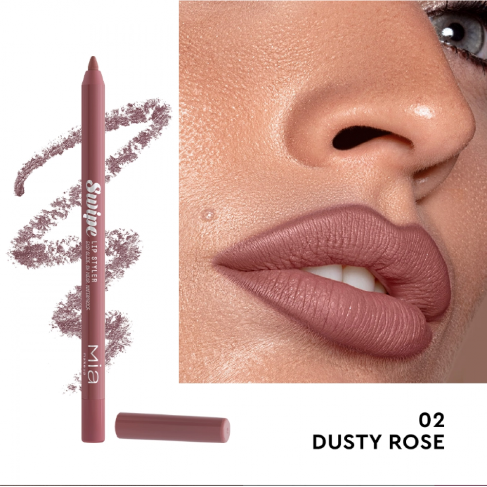Mia Swipe Lip Styler 02 Dusty Rose MAKEUP
