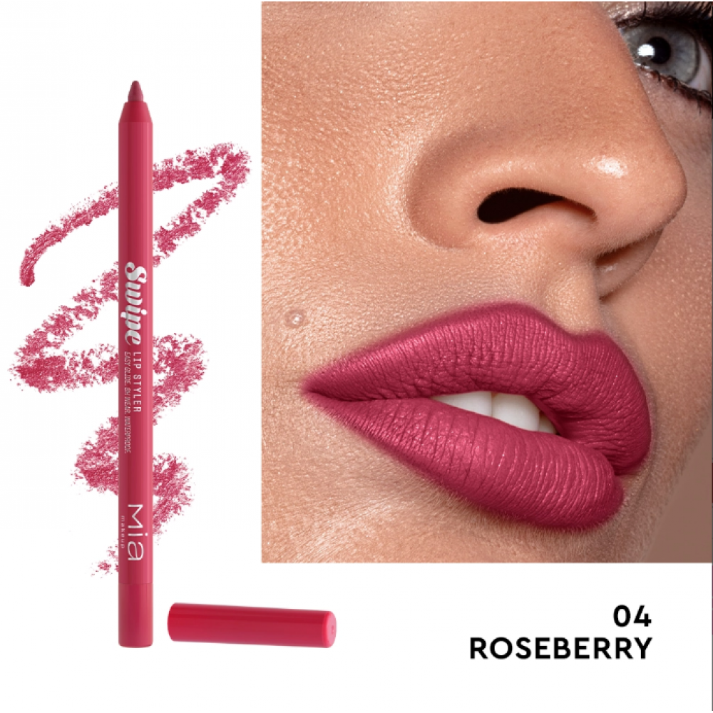 Mia Swipe Lip Styler 04 Roseberry MAKEUP