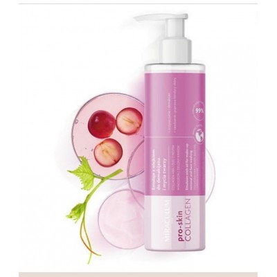 Miraculum Collagen Pro-Skin Emulsion With Oil For Make-up Removal and Face Washing 200ml