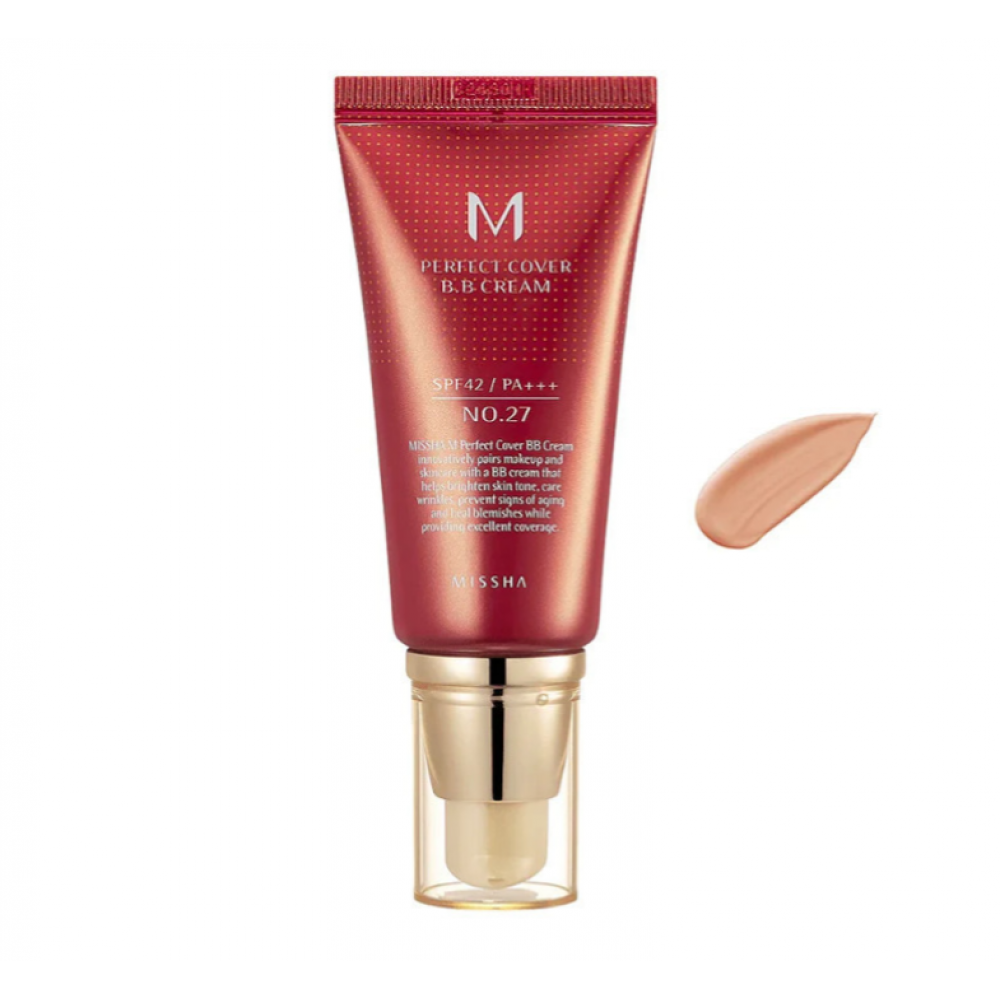 Missha Perfect Cover BB Cream SPF42 No 27 Honey beige 50ml SKINCARE