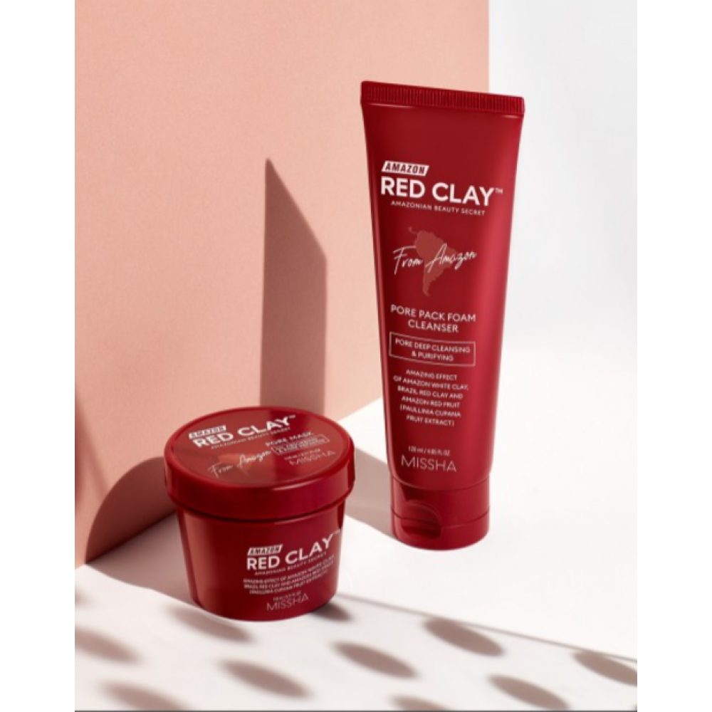 Missha Red Clay Pore Mask Amazon SKINCARE
