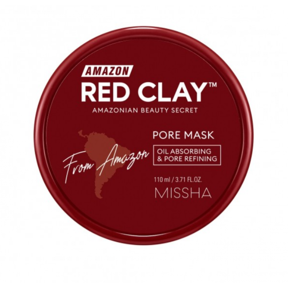 Missha Red Clay Pore Mask Amazon SKINCARE