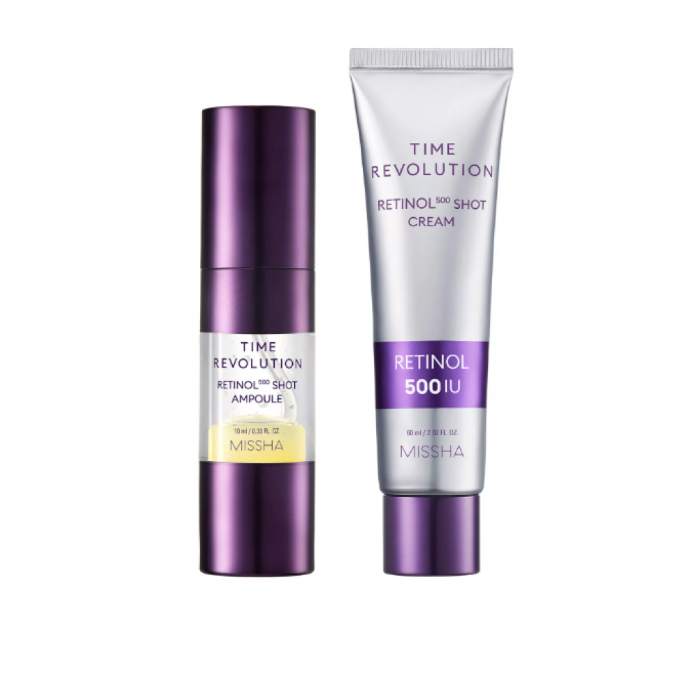 Missha Time Revolution Retinol 500 Shot Ampoule 10ml SKINCARE