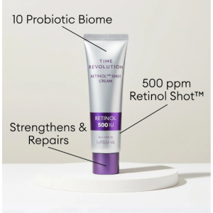 Missha Time Revolution Retinol 500 Shot Cream 60ml SKINCARE
