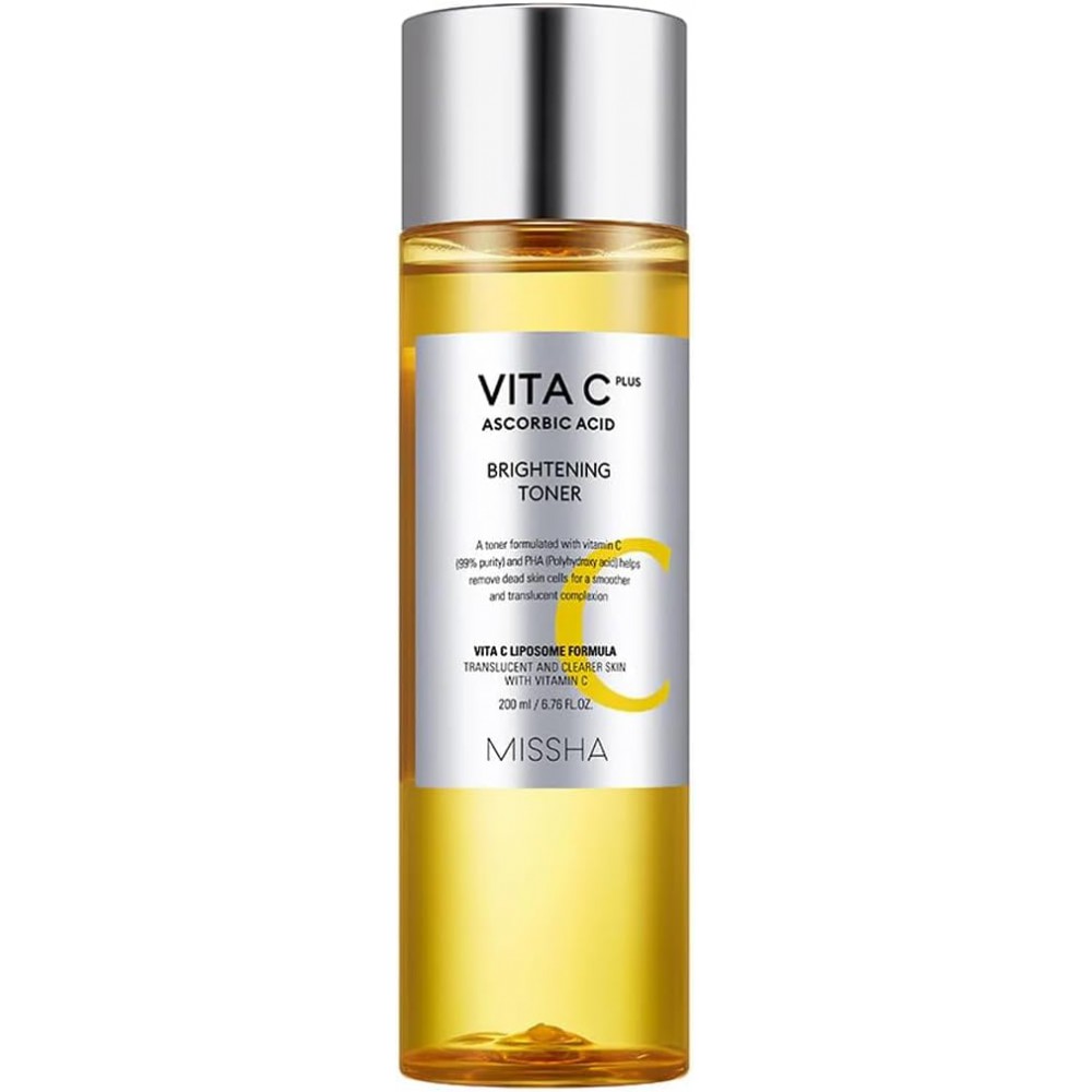 Missha Vita C Plus Brightening Toner 200ml SKINCARE