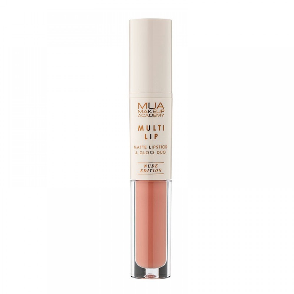 Mua Lipstick and Gloss Duo Nude Edition-Caramel